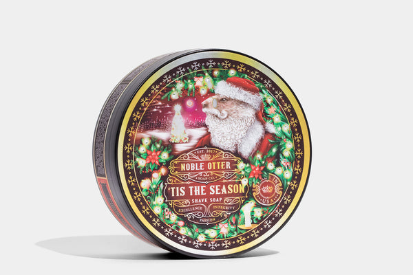 Noble_Otter_Soap_Shave_Soap_Tis_the_Season